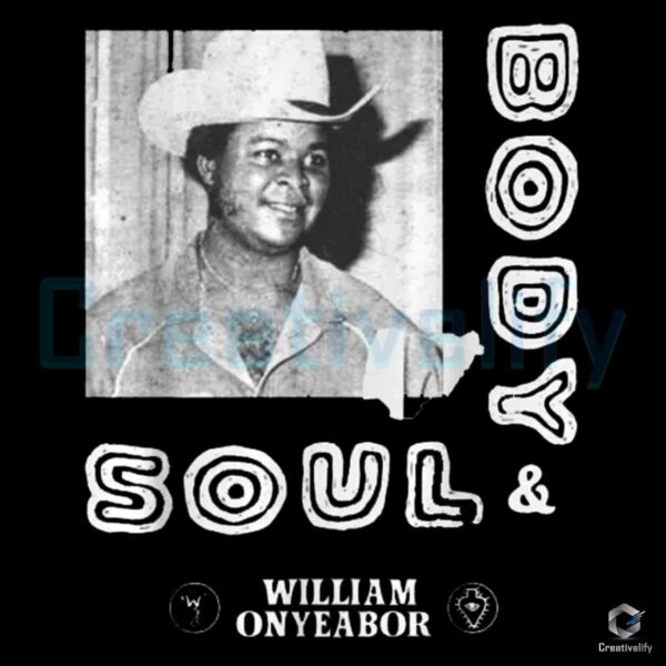 William Onyeabor Body And Soul PNG