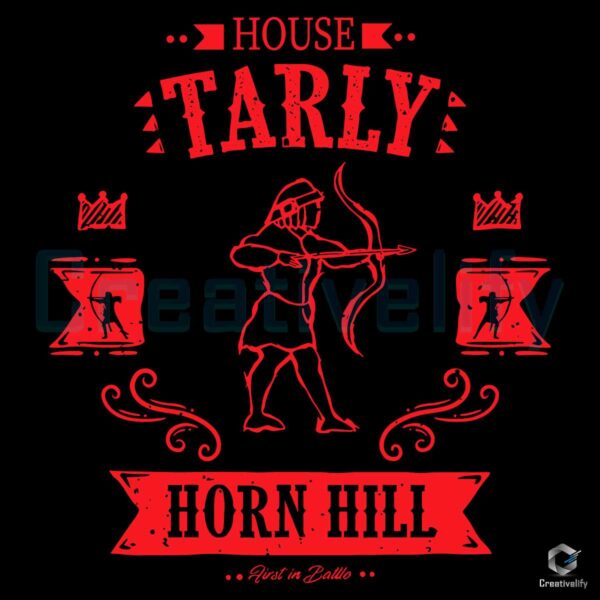 House Tarly Horn Hill First In Battle SVG