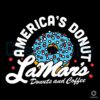 LaMars Donuts and Coffee Americas Donut SVG