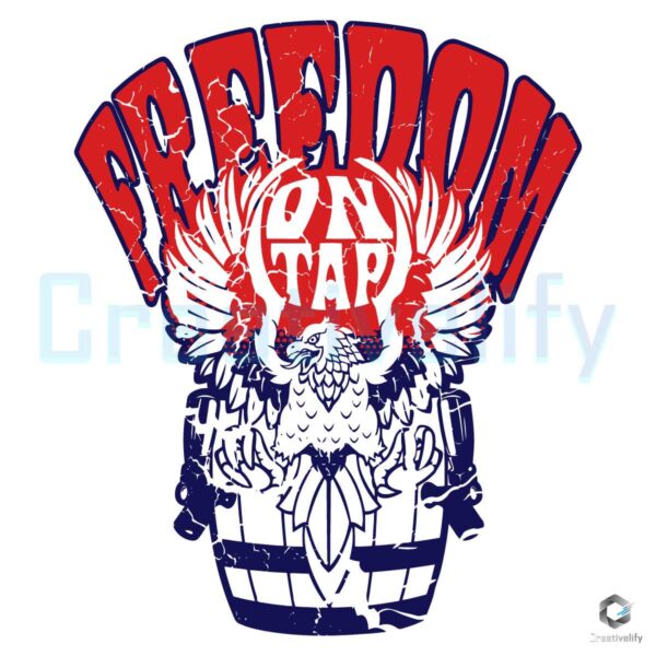 Free On Tap American Bald Eagle SVG