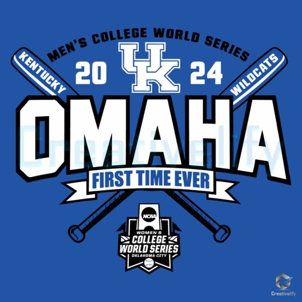 College World Series Omaha First Time Ever SVG