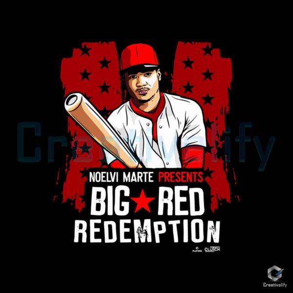 Noelvi Marte Presents Big Red Redemption PNG