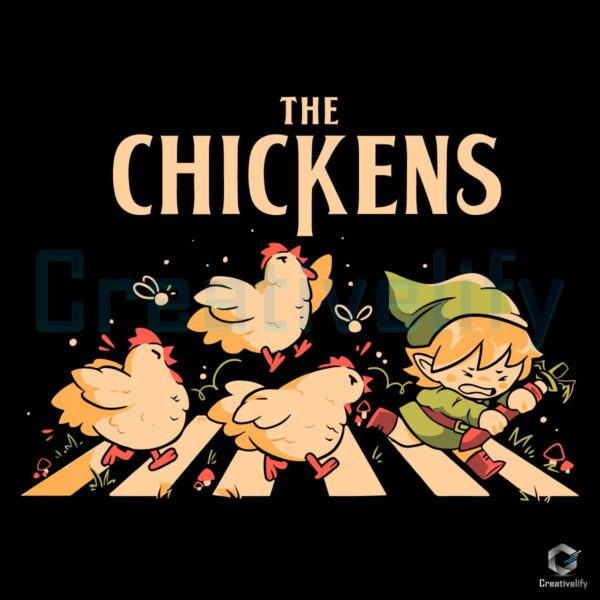 Attacking Chickens Legend of Zelda PNG