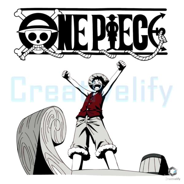 Monkey D Luffy King Of The Pirates SVG