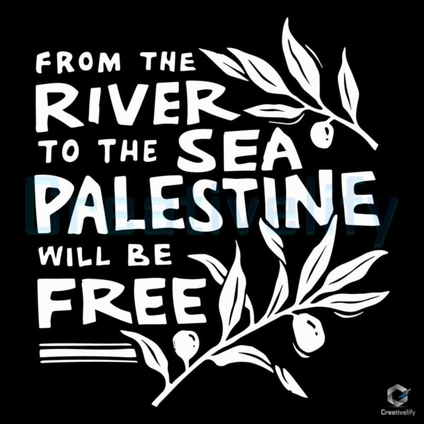 Free From The River To The Sea SVG
