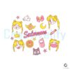 Sailor Moon Stickers Svg File