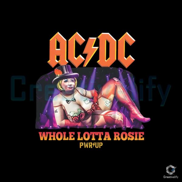 ACDC Whole Lotta Germany PWR Up Tour PNG