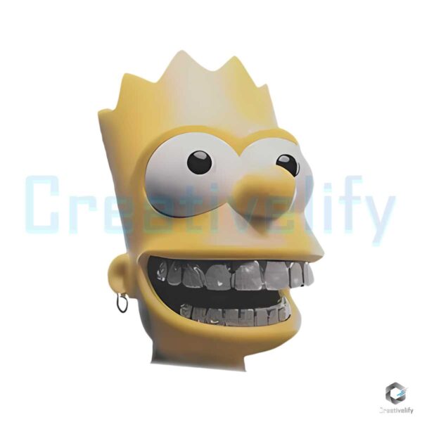 Bart Simpson Big Face PNG