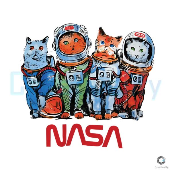 Space Cat Astronaut PNG