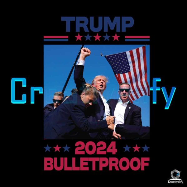 TRUMP Bulletproof PNG SVG