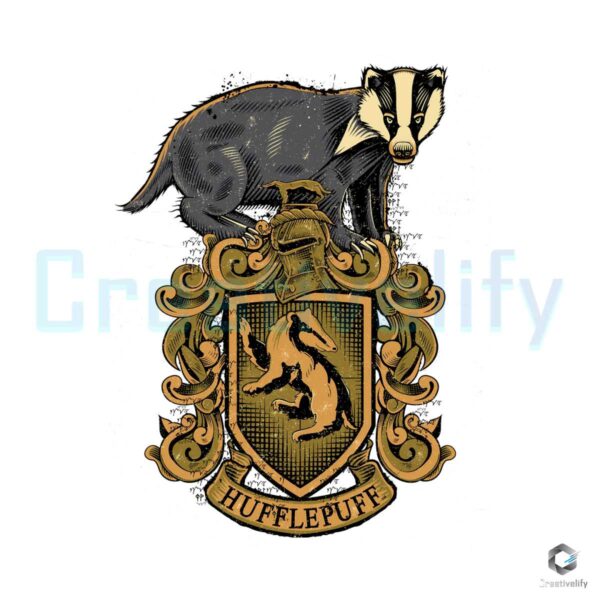 Harry Potter Hufflepuff House Emblem PNG