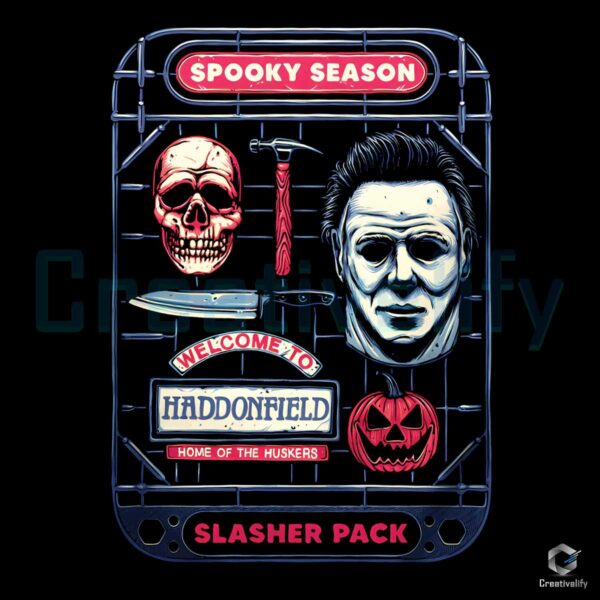 Spooky Season Halloween Slasher Pack PNG