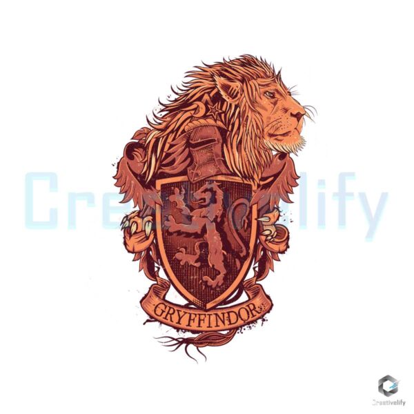 Harry Potter Gryffindor House Emblem PNG