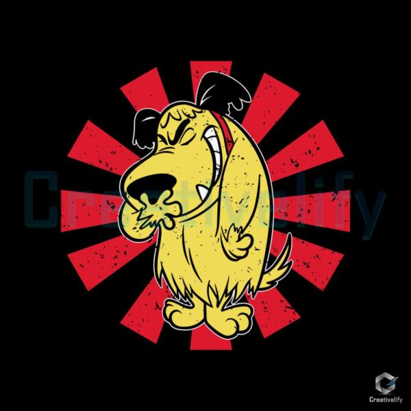 Funny Muttley Wacky Races SVG