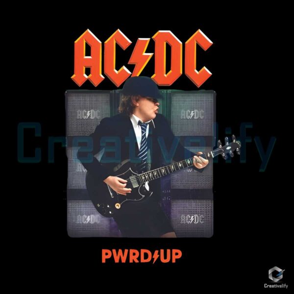 Angus ACDC PWR Up Tour PNG