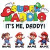 Super Daddio Shirt Design Dad Png