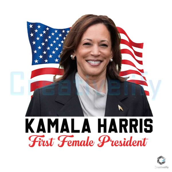 President Kamala Harris 2024 Svg Png