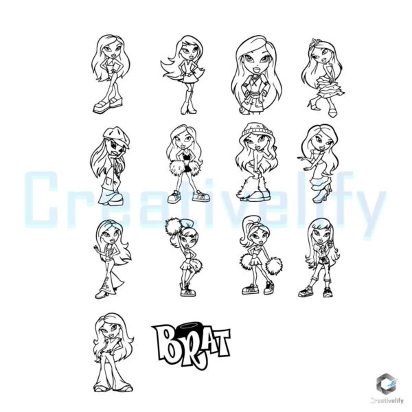 Bratz Vector Pack Bratz Doll Design