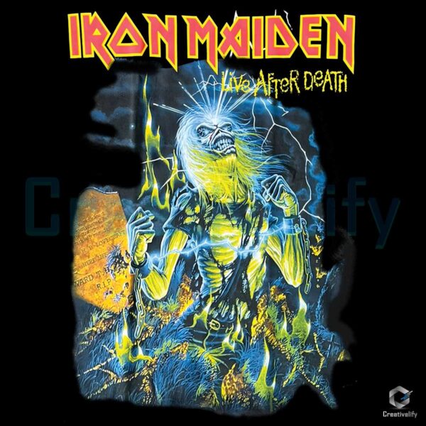 Iron Maiden Life After Death PNG