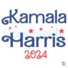 Kamala Harris 2024 Female President Svg Png