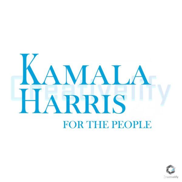 Kamala Harris 24 For The People SVG