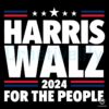 Harris Walz for the people svg png