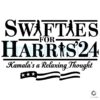 Swifties For Kamala Harris Svg