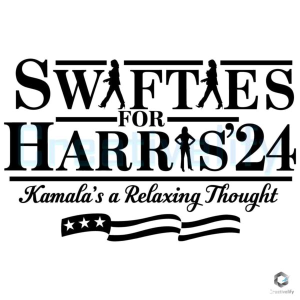 Swifties For Kamala Harris Svg