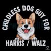 Childless Dog Guy Harris Walz SVG