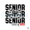 Senior 2025 Coquette Bow Png