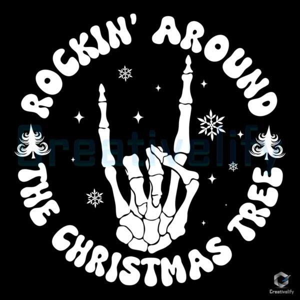 Rockin' Around The Christmas Tree svg