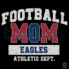 Custom Glitter Football Mom SVG