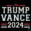 Trump Vance Presidential Candidates 2024 Svg