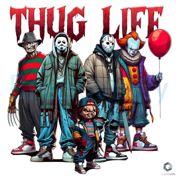 Halloween Horror Thug Life Movie Characters PNG