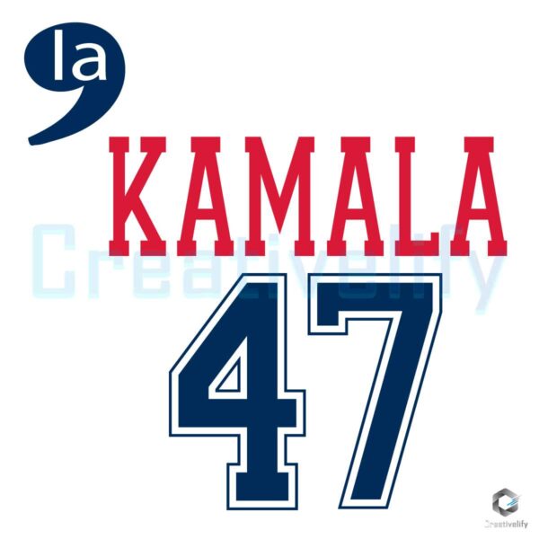 Kamala 47 President SVG