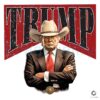 Cowboy Trump Western Trump 2024 SVG