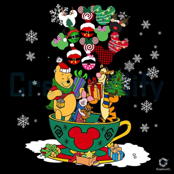 Christmas Disney Mickey Balloons Cup Png