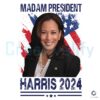 Kamala Harris For President 2024 Png