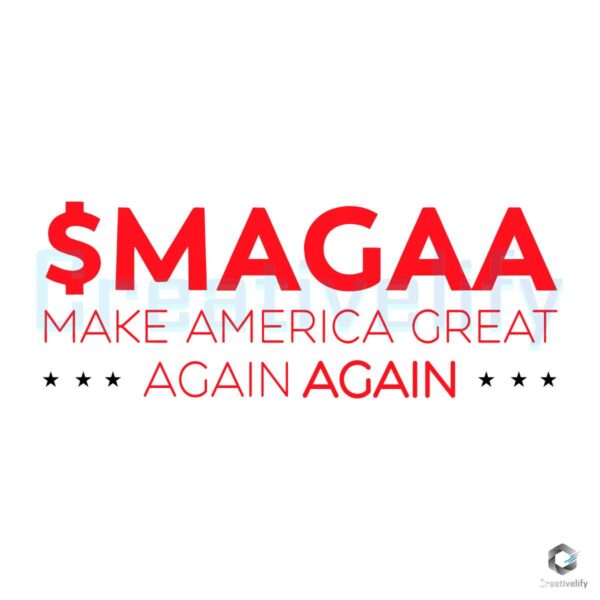 Magaa Make America Great Again SVG