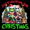 Grinch Skellington Waiting For Christmas Png