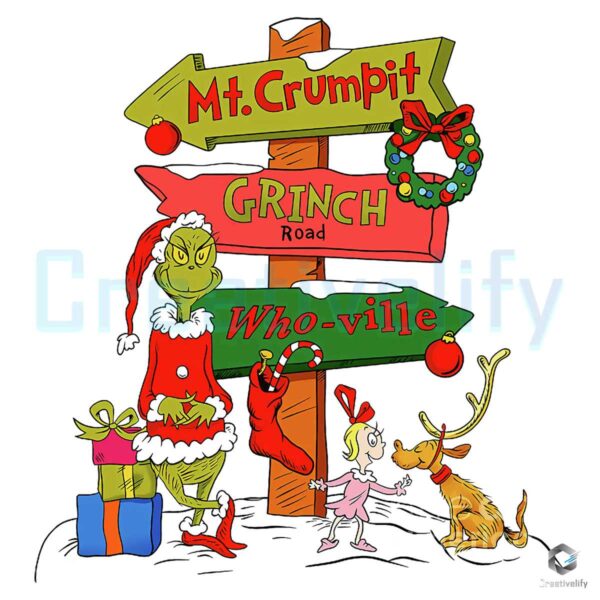 Mt Crumpit Grinch Road Whoville Png