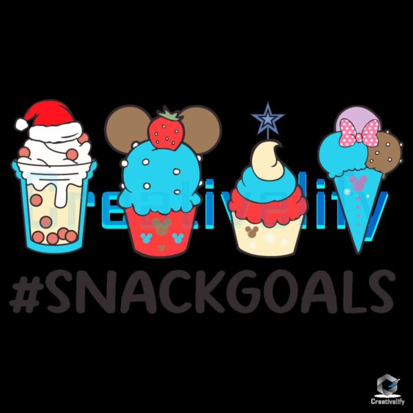 Christmas Snackgoals Ice cream Svg