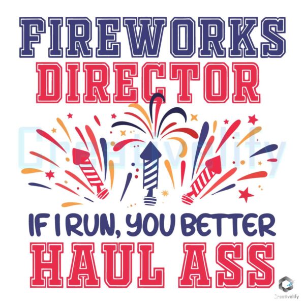 Fireworks Director If I Run SVG