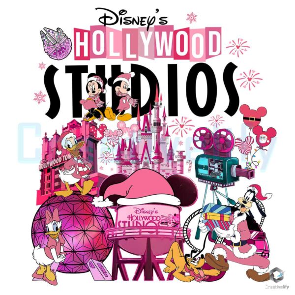 Pink Disney Hollywood Studios Png