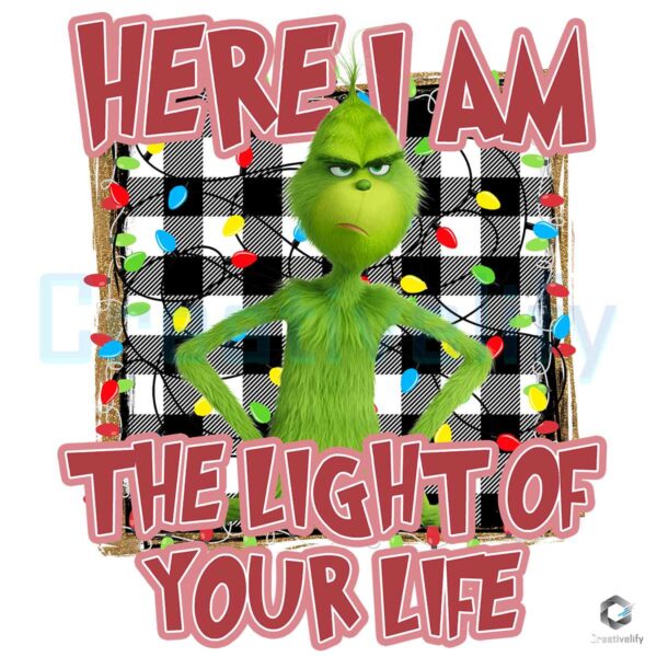 Here I Am The Light Of Your Life PNG