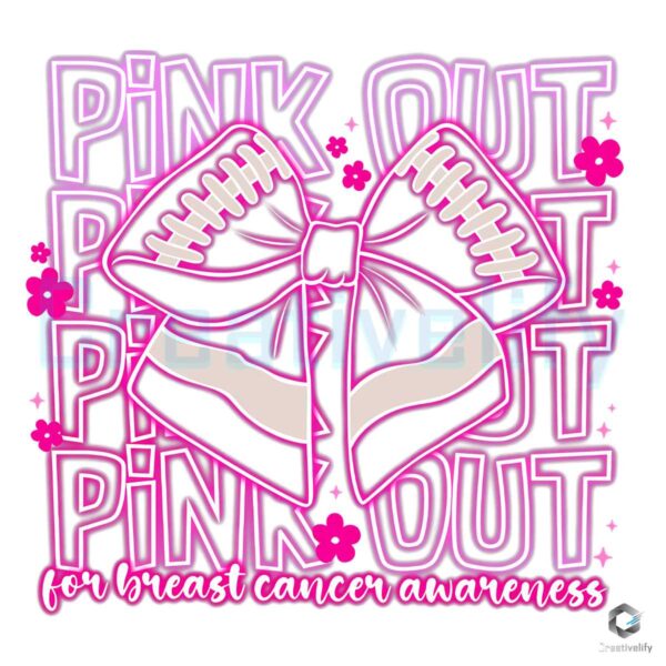 neon-football-pink-out-breast-cancer-awareness-png