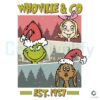 Grinch Max Cindy Lou Whoville & Co Est 1957 Png