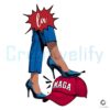 Kamala Harris High Heels Red Hat La Maga 2024 PNG