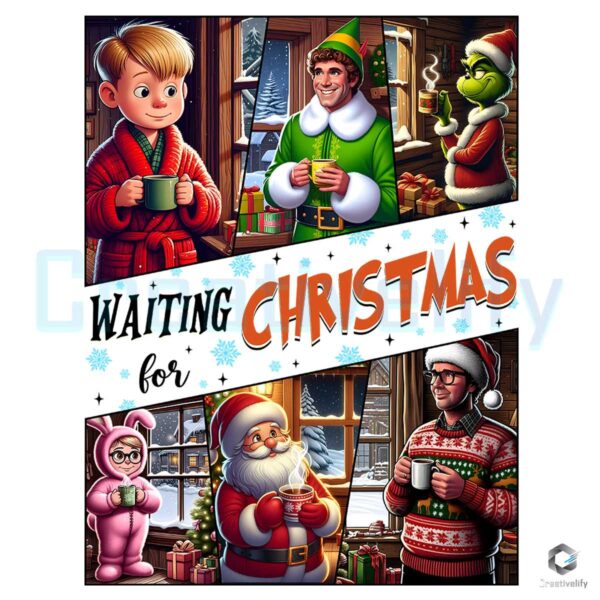 Waiting For Christmas Film Characters Png