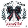 Spooky Witch Social Club Coquette Bow Png